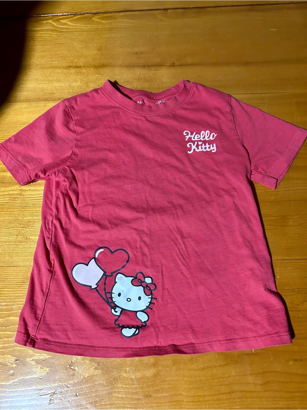 FREE! Hello Kitty Girls' red Graphic Tee